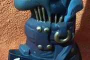 cast metal golf club door stop