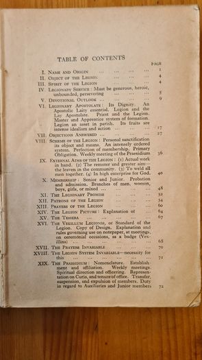Religious Books. The Official Handbook Of The Legion Of Mary. 1953. 2 X Magnificat Oct 23. Volume 13 No 13.