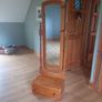 Tall Pine Mirror with drawer Image 2