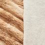 Faux Fur Blanket, Super Soft, Thick and Elegant, Fluffy Microfiber Fleece Blanket, Warm Cozy Reversible Throw, Tie Dye Brown, 130 x 150 cm Image 4