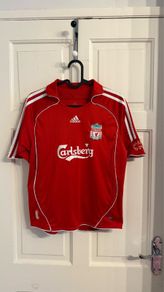 Liverpool 2007/08 adidas Jersey Kids