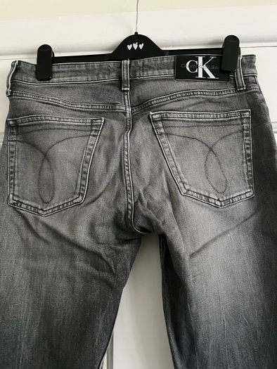 Grey Calvin Klein men's slim Jeans W32 L32