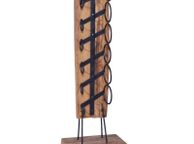 main image for ad Wine Rack for 6 Bottles 35x35x100 cm Solid Teak Wood