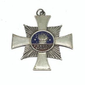 Ultra rare friend ship cross medal from world war 2 Era