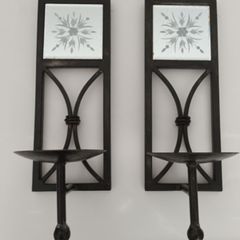 wall hanging candle holders