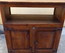 Television unit wooden