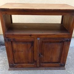 Television unit wooden