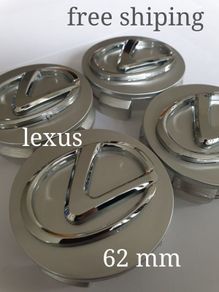 4pcs 62mm car Wheel Center Hub Caps rim covers 3D emblem logo Badge for Lexus ES300 IS300 GS430 RX330 GS300 car Accessories