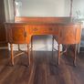 Vintage satinwood desk or dressing table. Image 7