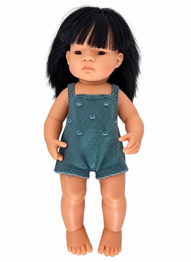 Miniland 38cm Baby Doll with Knitted Romper