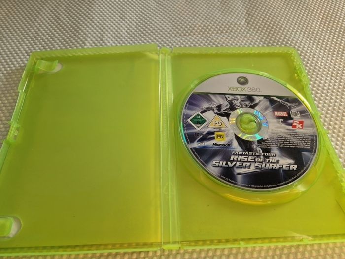 Fantastic Four Rise of the Silver Surfer Xbox 360 Games Original Games Original