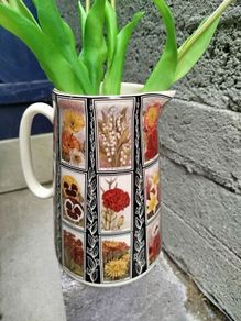 Vintage Amberglade Large Pitcher