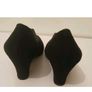 Cefalu Brumabe Black Suede Leather Court Shoes EU35 UK2 Block Heel BNIB  CAN POST Image 7