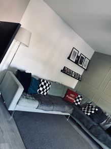 Ikea Landskrona sofa + armchair + footstool