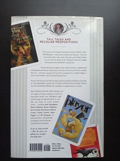 graphic novel -Bad Doings and Big Ideas: A Bill Willingham Deluxe Edition HC