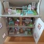 Large wooden dolls house Image 4