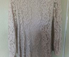Vintage-style lace mini dress