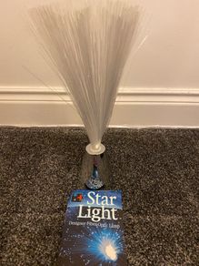 Designer Fiber Optic Lamp