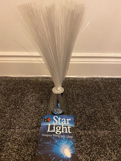 Designer Fiber Optic Lamp