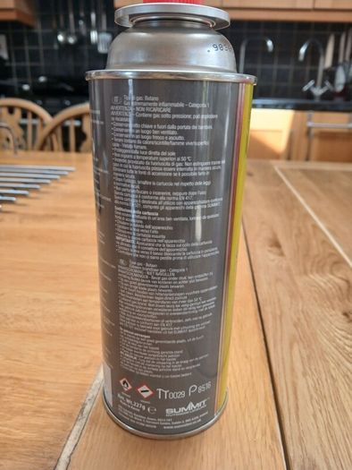 Butane Gas 227g X 8