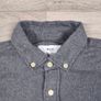 Wax London Button Down Herringbone Shirt Mens L/XL Image 3