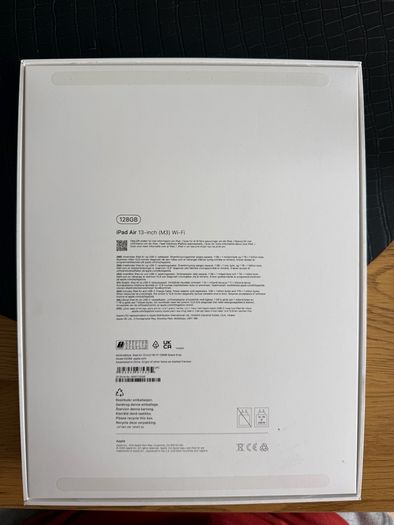 Ipad Air 13 Inch M3 chip 128gb