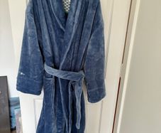The white stuff dressing gown