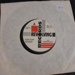 Rare Charity Single - The Concerned - Show Some Concern