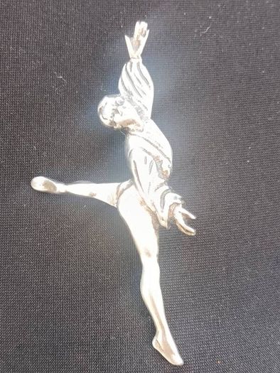 Frederick Massingham Sterling Silver 3" Ballerino(1947)