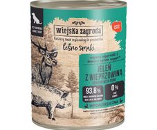 Country of Animals Forest Flavours Venison with pork wet food for adult dogs 800g