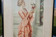William Henry Margetson vintage watercolor