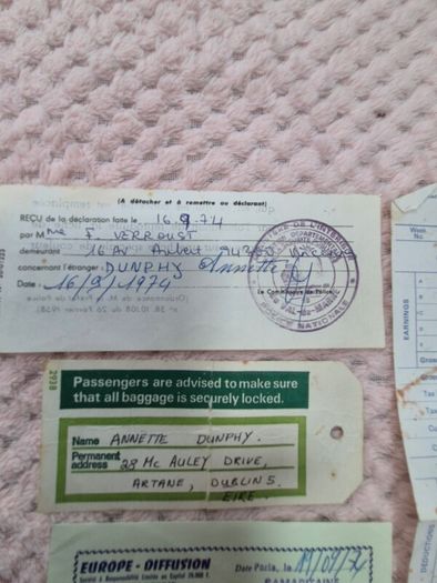 Vintage Epherema