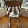 Traditional Wooden Rocking Chair with Fitted Cushion Excellent Condition Image 4