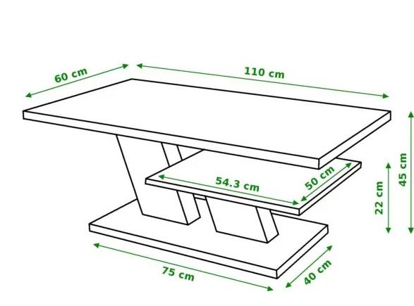 Unique Modern Durable Coffee Table