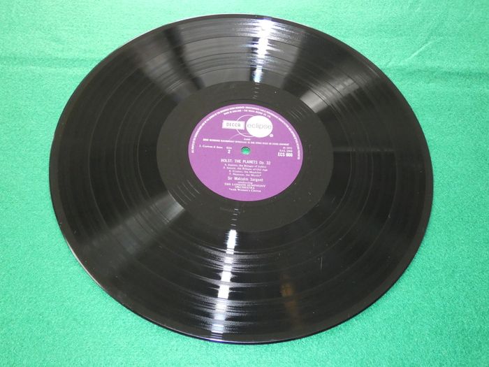Holst The Planets Lso Uk Pressing 1971 Lp