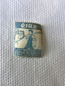 Rare 1931 Irish Stamp - RDS