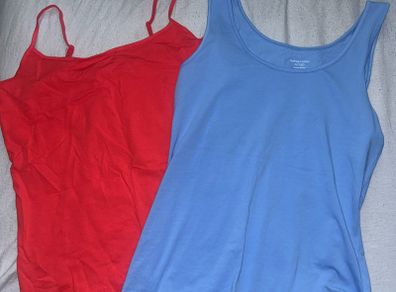 Bnwt size large 2 dunnes tops