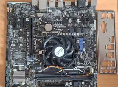 Asus Prime A320M-K REV. 1.03 Socket AM4 DDR4 AMD Motherboard with Back Plate