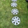 VW POLO ,3 steel rims with good tyres & 4 VW polo hub caps Image 5