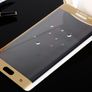 Full Curved 3D Tempered Glass Protector For Samsung Note Edge N9150 - Gold Image 5
