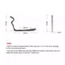 Glove Box Lid Hinge Snapped Repair Fix Kit Brackets For Audi A4 S4 RS4 B6 B7 8E For Seat Exeo/ST 3R5 Image 4