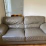 3-seat leather sofa Image 2
