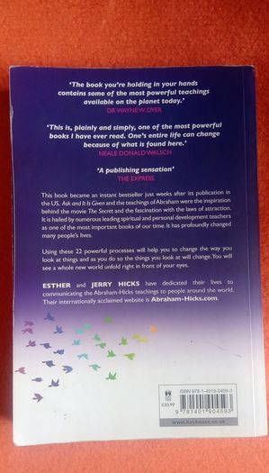Ask and it is Given (Learning to manifest the Law of Attraction) by Esther and Jerry Hicks