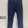 Ladies Navy Ankle Gazer Jeans from Gallery Image 4
