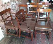 Set of 8 Edwardian mahogany Dining Chairs