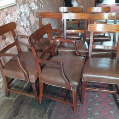 Set of 8 Edwardian mahogany Dining Chairs