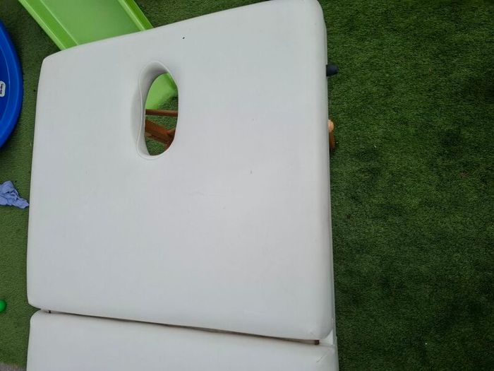 Massage table