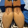 Barker McClean Shoes - Cedar Calf/Blue Suede Image 4