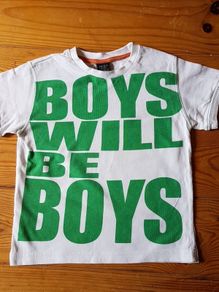 Age 3-4 'Boys Will Be Boys' NEXT Teeshirt
