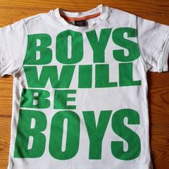 Age 3-4 'Boys Will Be Boys' NEXT Teeshirt